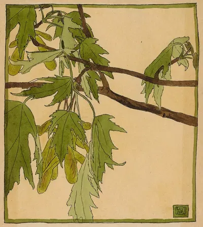 Maple by Ханна Боргер Овербек — digital art print download