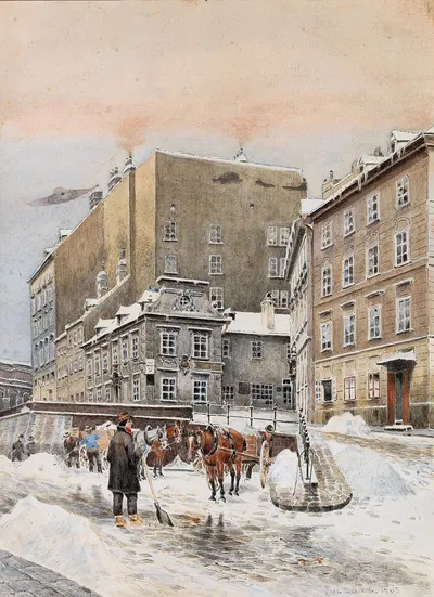 Мелькербастей by Франц Поледне, 1909 — digital art print download