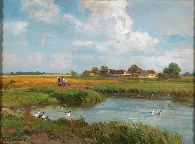 Ein Sommertag by Hugo Darnaut — digital art print download