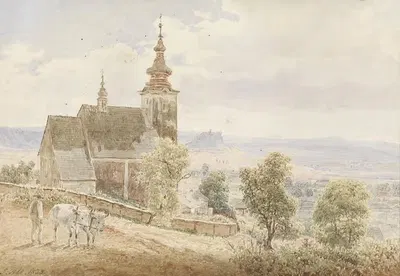Ципсы by Якоб Альт, 1838 — digital art print download