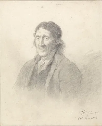 Portrait of a Man by Джордж Данс, 1805 — digital art print download