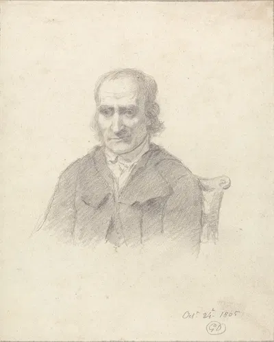 Portrait of a Man by Джордж Данс, 1805 — digital art print download