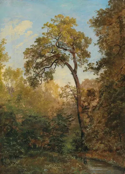 Woodland Interior by Josef Feid — digital art print download