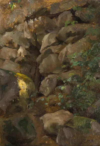 Study of Stones by Karl Maria Thuma — digital art print download