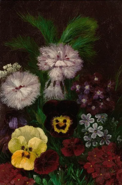 Mixed bouquet by Джон Уильямсон, 1862 — digital art print download