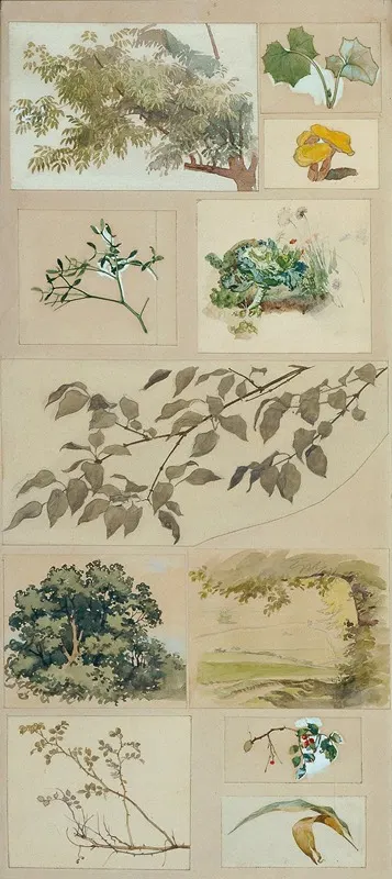 Studien nach der Natur by Йозеф Вавра, 1920 — digital art print download