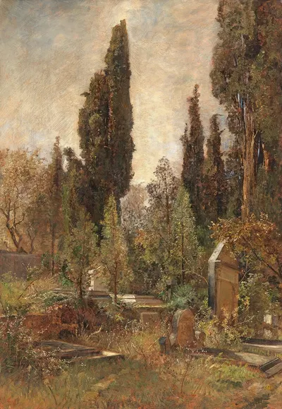 Old Cemetery by Marie Egner — digital art print download