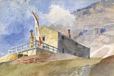 Schutzhaus am Großglockner by Marie Egner — digital art print download