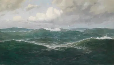 Бурное море by Макс Йенсен — digital art print download