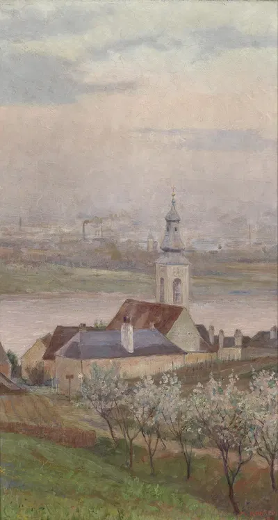 Каленбергер Дёрфл by Макс Карер, 1903 — digital art print download