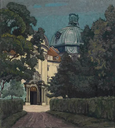 Портал аббатства Клостернойбург by Макс Карер, 1924 — digital art print download