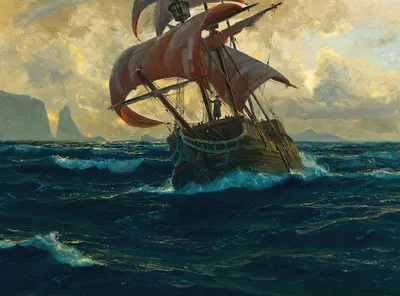 Der fliegende Holländer by Michael Zeno Diemer — digital art print download