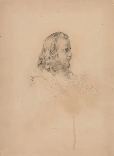 Samuel Palmer by Джордж Ричмонд, 1830 — digital art print download