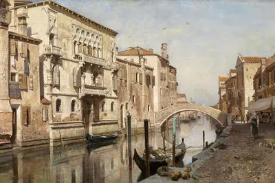 Палаццо Дел Каммелло by Роберт Русс, 1882 — digital art print download