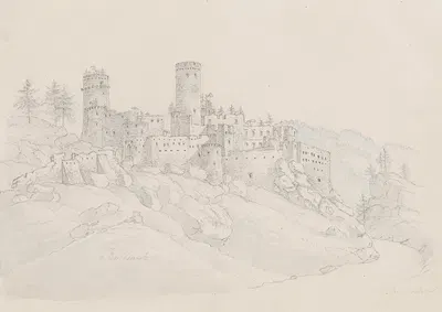 Burg Kollmitz by Thomas Ender — digital art print download