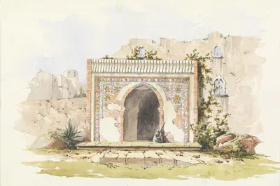 Tanger Bab el-Kasbah by Thomas Ender — digital art print download