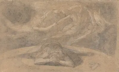 The Peasant's Dream, Paradise Lost, Book 1, 781-8 by Henry Fuseli — digital art print download