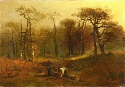 Coupée dans un bois by Jean Amédée Baudit, 1854 -1855 — digital art print download