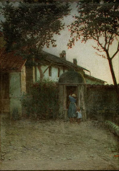 Рассвет by Анджело Морбелли, 1891 — digital art print download