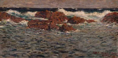 Морской пейзаж, Мера by Аоки Сигэру, 1904 — digital art print download