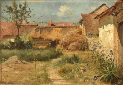 Сад в Оранвиле by Арман Гери, 1891-1905 — digital art print download