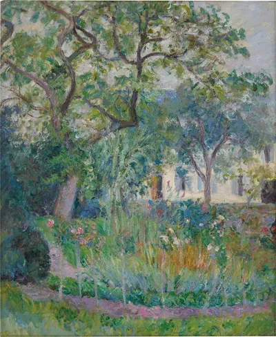 Un Coin de jardin by Blanche Hoschedé-Monet — digital art print download