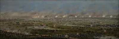 Нападение на вторую бразильскую колонну у Курупайти by Кандидо Лопес, 1894 — digital art print download