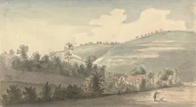 Дом карьера рядом с Блетчингли, Суррей by Капитан Фрэнсис Гроуз, 1765 — digital art print download