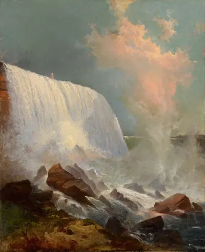 Ниагарский водопад by Эдвард Моран — digital art print download