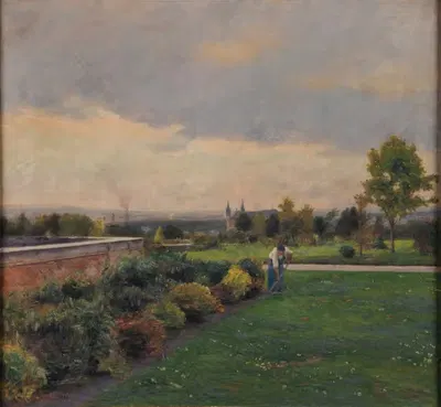 Вид с парка Поммери в 1894 году by Эмиль Бара, 1894 — digital art print download