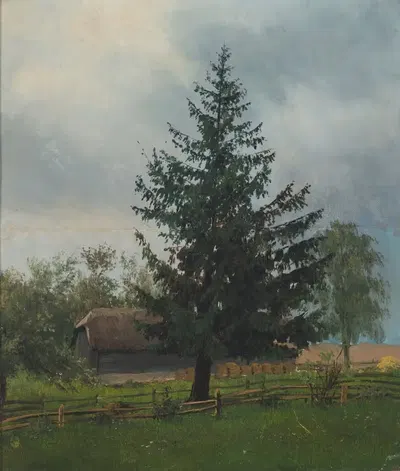 Ель by Фердинанд Рушчиц, 1893 — digital art print download