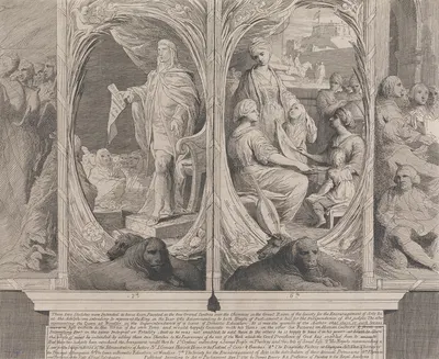 His Majesty Recommending a Law (Designs for the Walls of the Great Room of the Society for the Encouragement of the Arts)…
