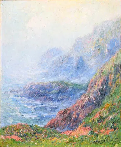 Туманный утренник на Уэссане by Генри Морет, 1901 — digital art print download