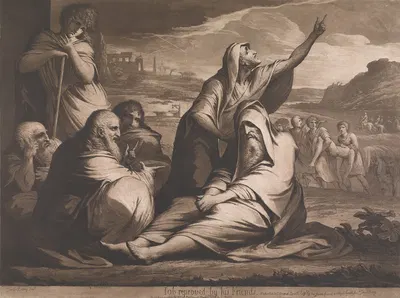 Job Reproved by his Friends by James Barry — digital art print download