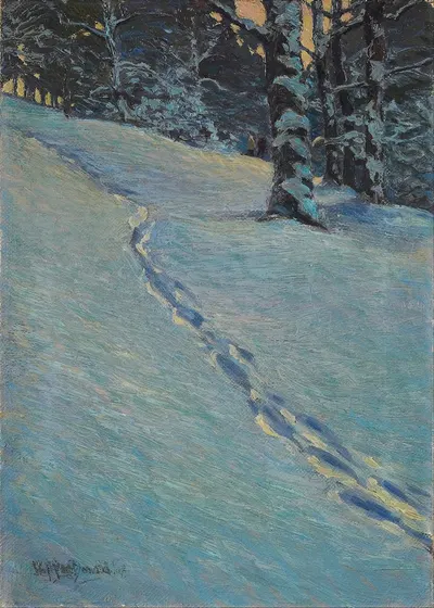 Morning after Snow, High Park by James Edward Hervey MacDonald, 1912 — digital art print download