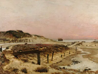 Руины старого порта Вимерё by Жан Шарль Казен, 1896 — digital art print download