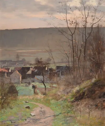 Matinée de fin d'hiver by Joseph-Paul Meslé — digital art print download