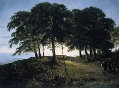 Утро by Карл Фридрих Шинкель, 1813 — digital art print download