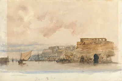 View of Valetta, Malta by Джеймс Холланд — digital art print download