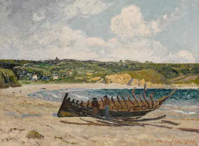 Старое судно, Морга by Максим Мофра, 1902 — digital art print download