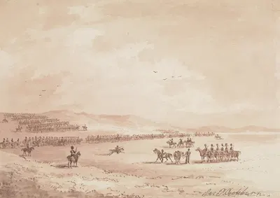 Cavalry Exercising by Джеймс Паттисон Кокберн — digital art print download