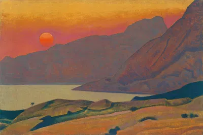Монахен. Мэн by Николай Рерих, 1922 — digital art print download