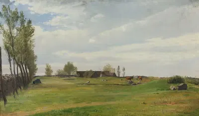 A bornholmish paddock by Otto Haslund, 1871 — digital art print download