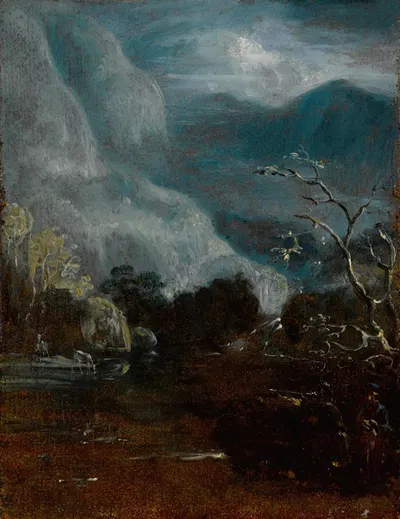 A deer shoot at night by Sir Thomas Lawrence — digital art print download