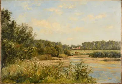 Prairies de Tourne-Bourse by Stanislas Lépine, 1878 — digital art print download