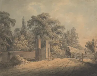 The Bayswater Turnpike by Thomas Hearne — digital art print download