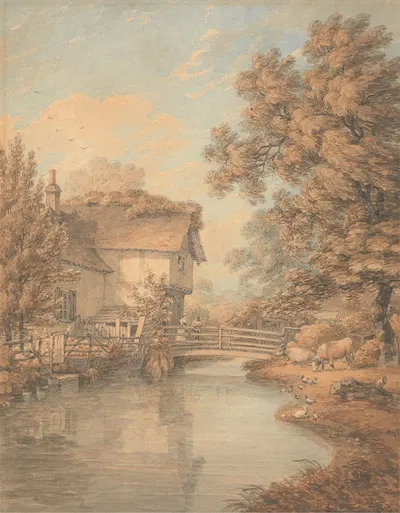 The Cheesecake House, Hyde Park by Thomas Hearne — digital art print download