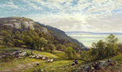 Глен Фэрлайт рядом с Хастингсом by Альфред Август Гленденинг, 1899 — digital art print download