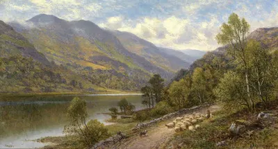 Лин Гвиниант by Альфред Август Гленденинг, 1909 — digital art print download