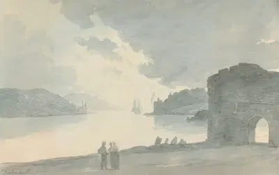 Дартмут by Джон Баверсток Найт, 1823 — digital art print download